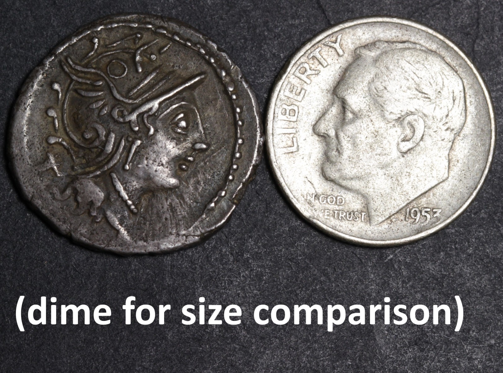 Triumph of Marius Denarius 101BC Ancient Roman Republic Silver Coin Roma Fundan