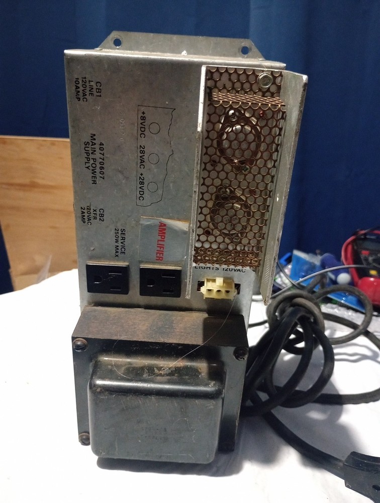 Rowe 40770607 Main Power Supply Assembly Missing The Board