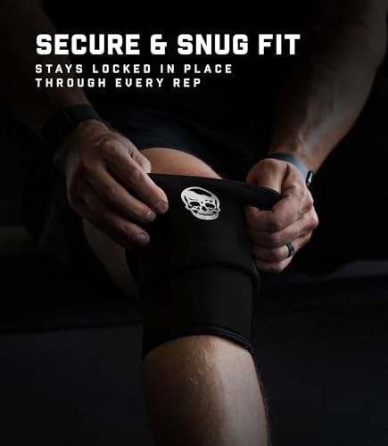 5MM Knee Sleeves for Weightlifting, Squats & Powerlifting - Compression Support,