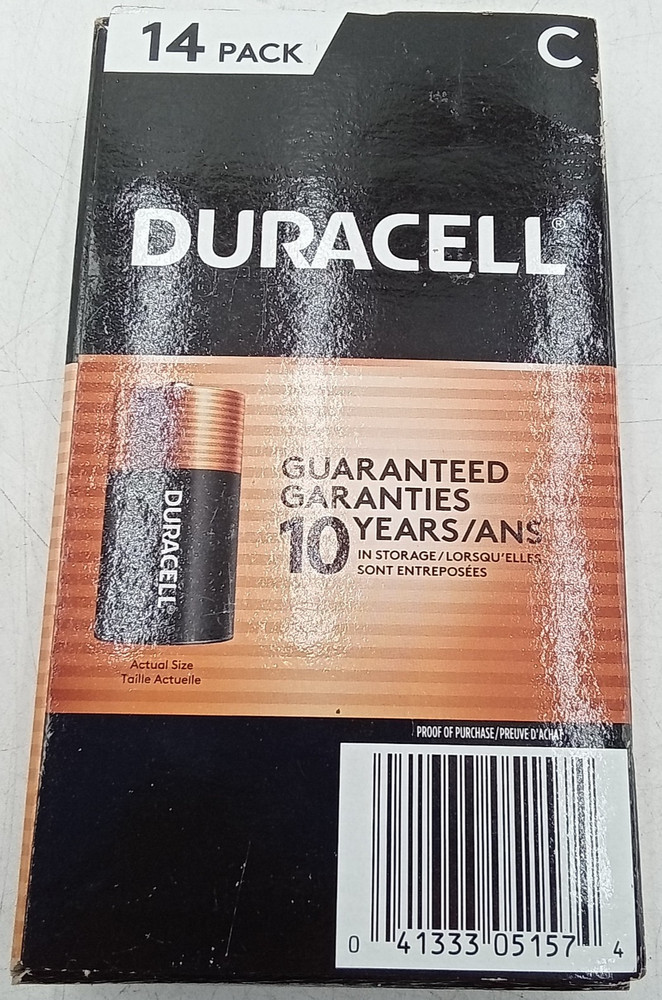 Duracell Power Boost C Alkaline Batteries 14-Count