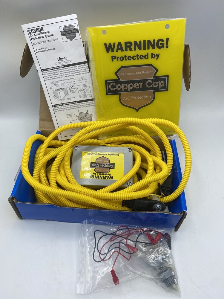 Linear Security CC3008 Copper Cop A/C Tamper Detector Interface for Alarm Panels