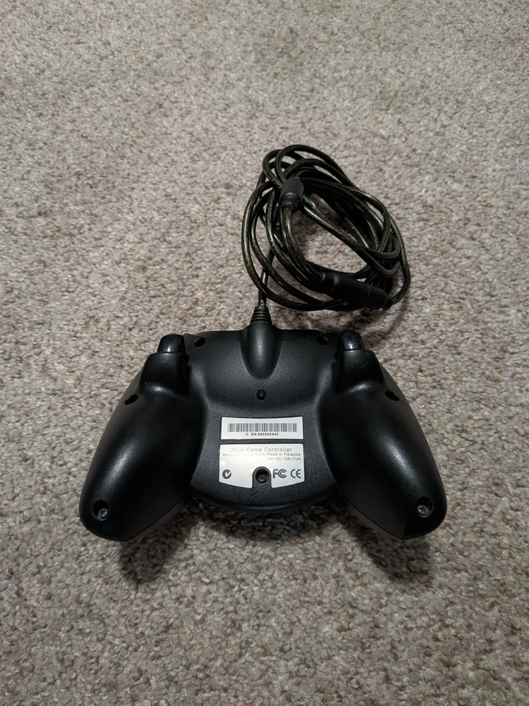 Tested EXCELLENT OEM Microsoft Original Xbox DUKE Controller & Breakaway Cable