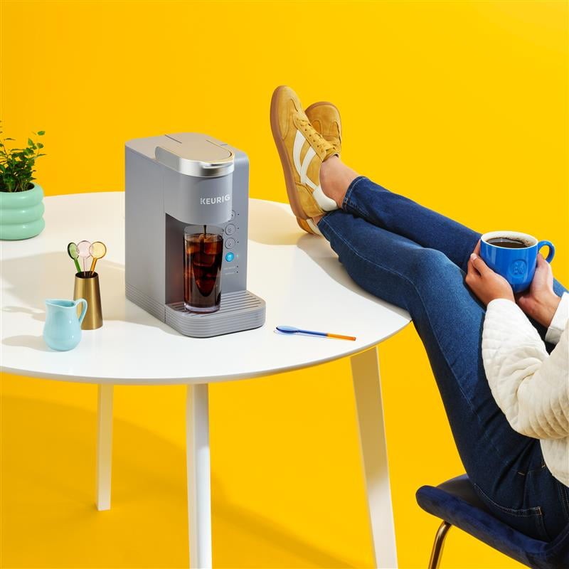 K-Express Essentials Plus, Iced and Hot Single-Serve K-Cup Pod Coffee Maker, ...