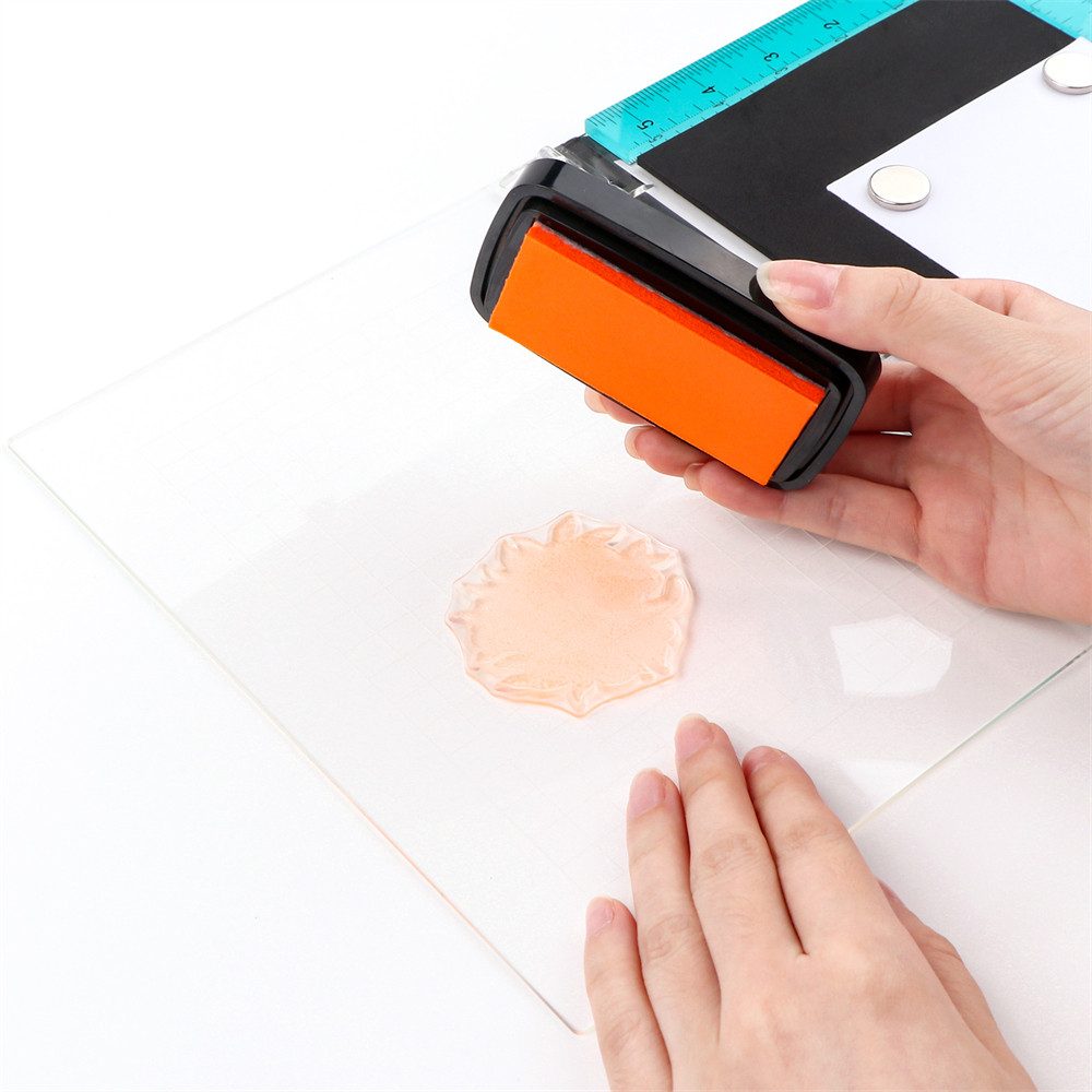 Stamp Positioning Tool Stamping Platform For DIY Scrapbooking Craft Card Making
