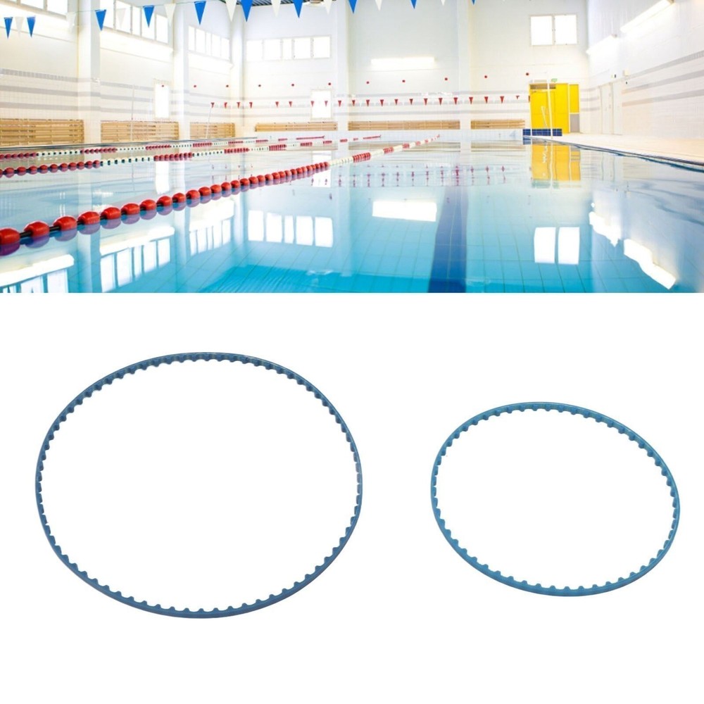 2Pcs Automatic Pool Cleaner Belt Replacement Light Weight Drive Belt Rubber