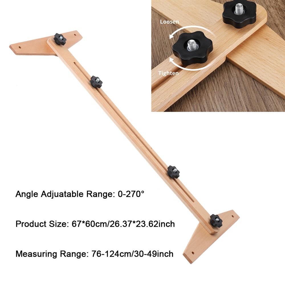 Stair Tread Template Tool Solid Metal Stairs Jig For Accurately Measuring Angle