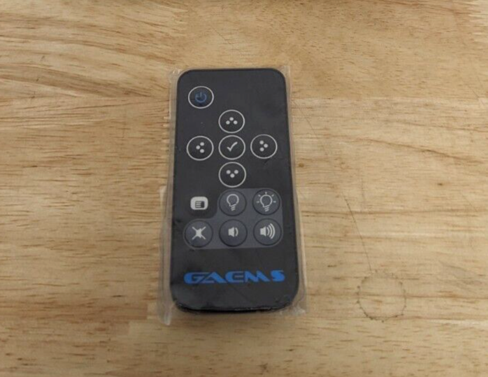 GAEMS Vanguard Only Remote Control OEM Black