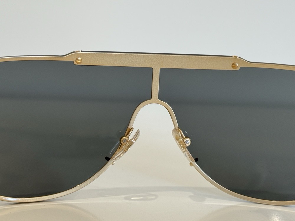 Versace MOD 2140 1002/87 Shield Black Gray Sunglasses Frame 135