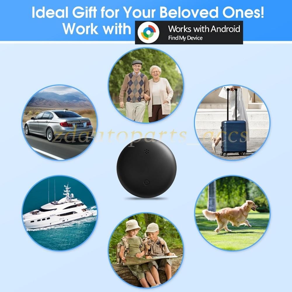 GPS Tracker for Vehicles,Hidden GPS Car Tracker with Magnetic Case, Android Only