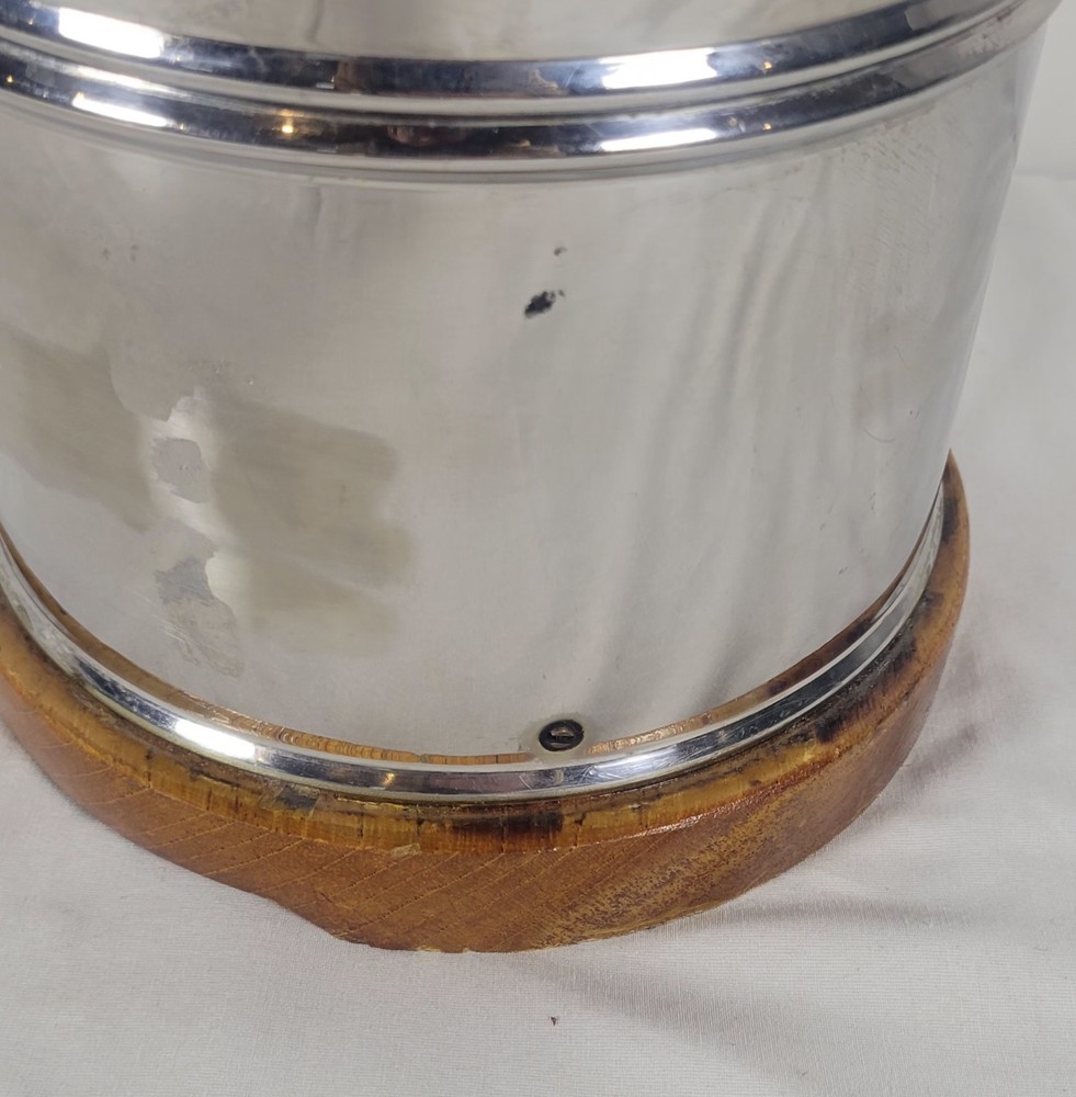 Vintage Danforth Constellation Stainless Steel Marine Compass 8" Base