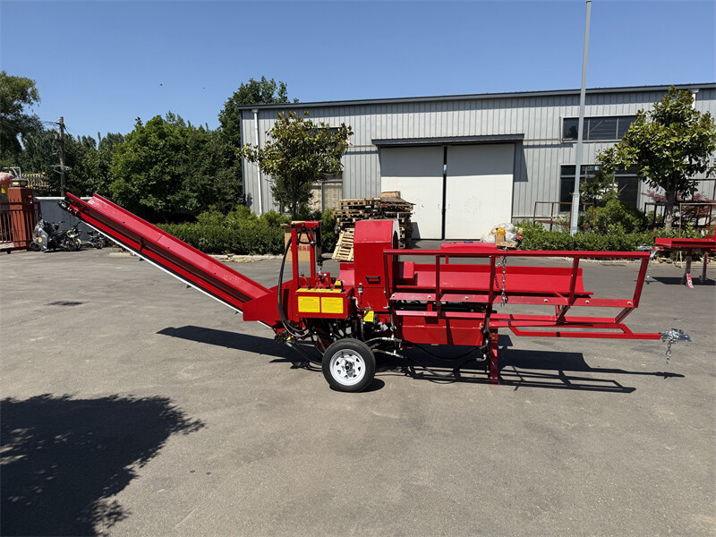 22T Hydraulic Firewood Processor w/ 739cc RATO Engine Log Lifter & 118" Conveyor