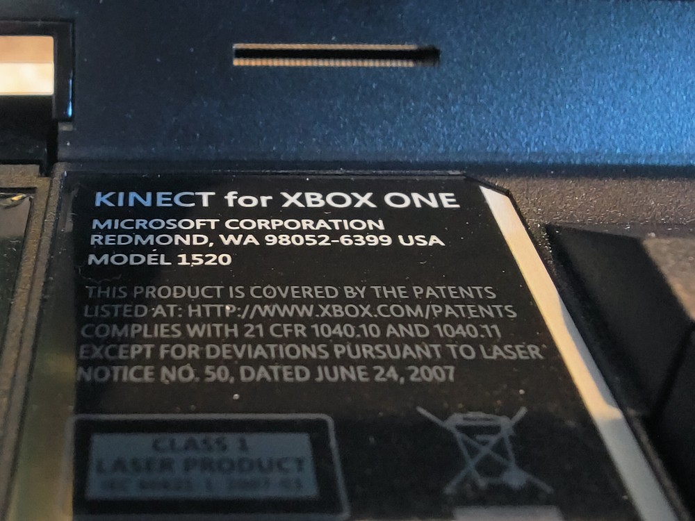 Microsoft Xbox One Kinect Sensor Bar - Black