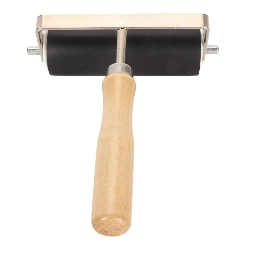 Rubber Brayer Roller Sturdy Wide Ink Roller For Printmaking Stamping