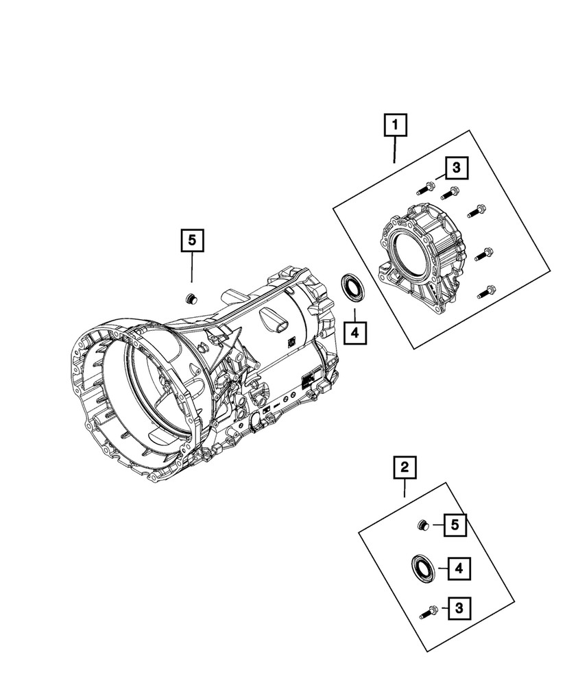 Genuine Mopar Transfer Case Adapter 68225417AA