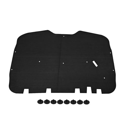 Hood Insulation Pad with Clips Compatible with Chevy Silverado Tahoe Suburban