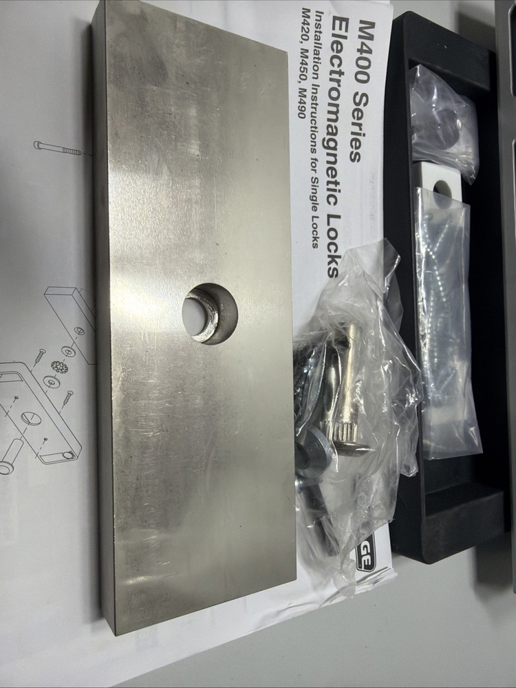 SCHLAGE M450 MAX SECURITY SINGLE MAG LOCK ELECTROMAGNETIC LOCK 1000 LBS