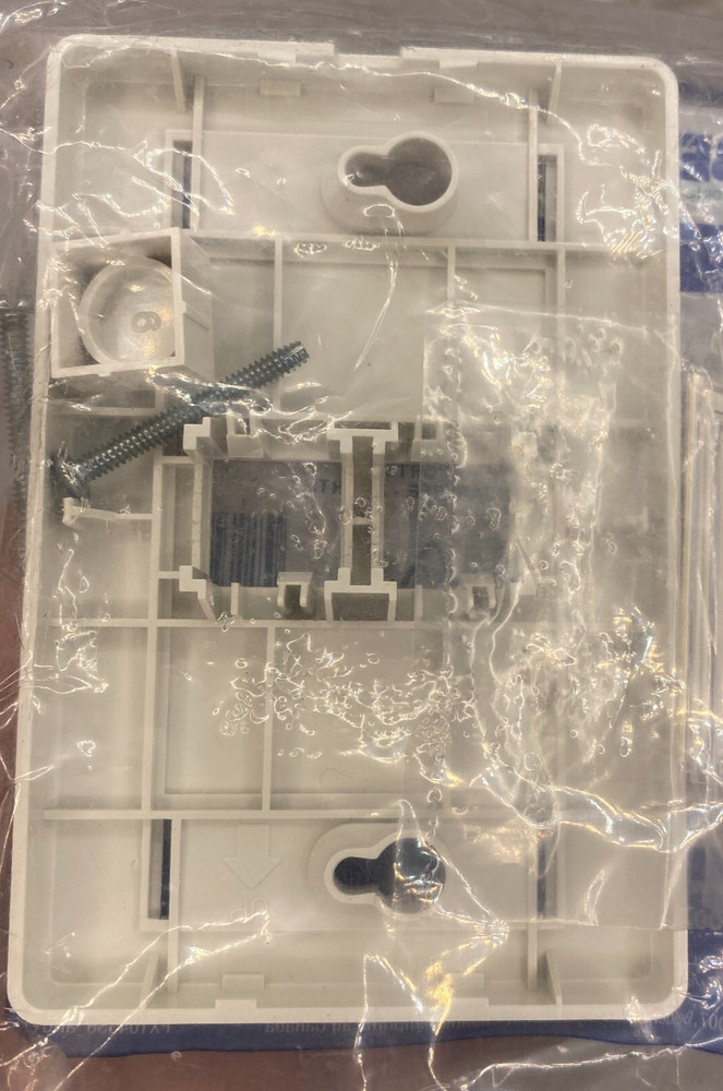 Belden AX101433 Interface Wall Plate 2-Port White ✅