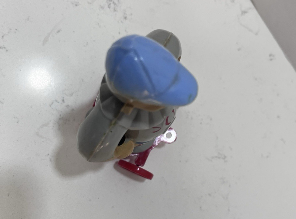 Vtg 1950's Very Rare Rosbro SOX Plastic Pull Toy