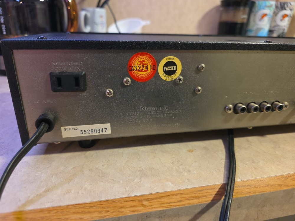 Numark EQ2310 10-Band Stereo Frequency Equalizer