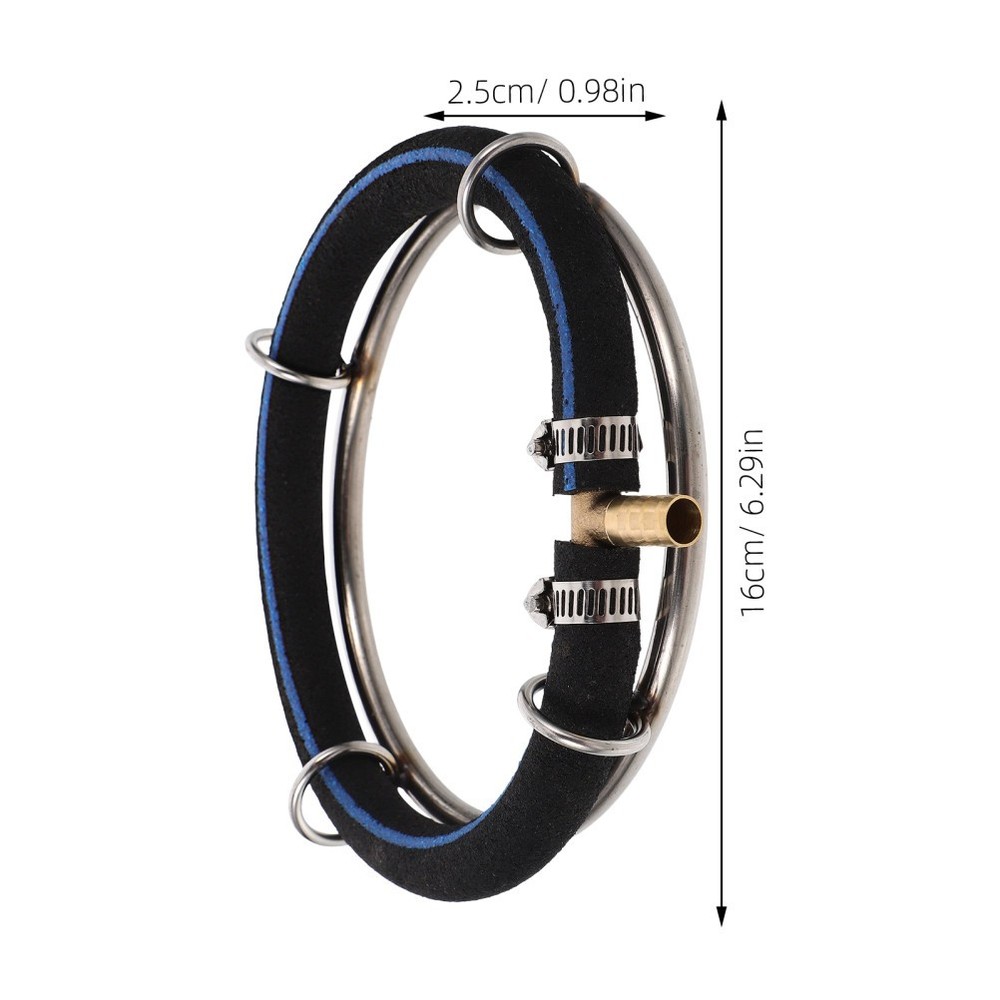 2 Pcs Fish Tank Bubbler Diffuser Ring for Aquarium Aeration Pond