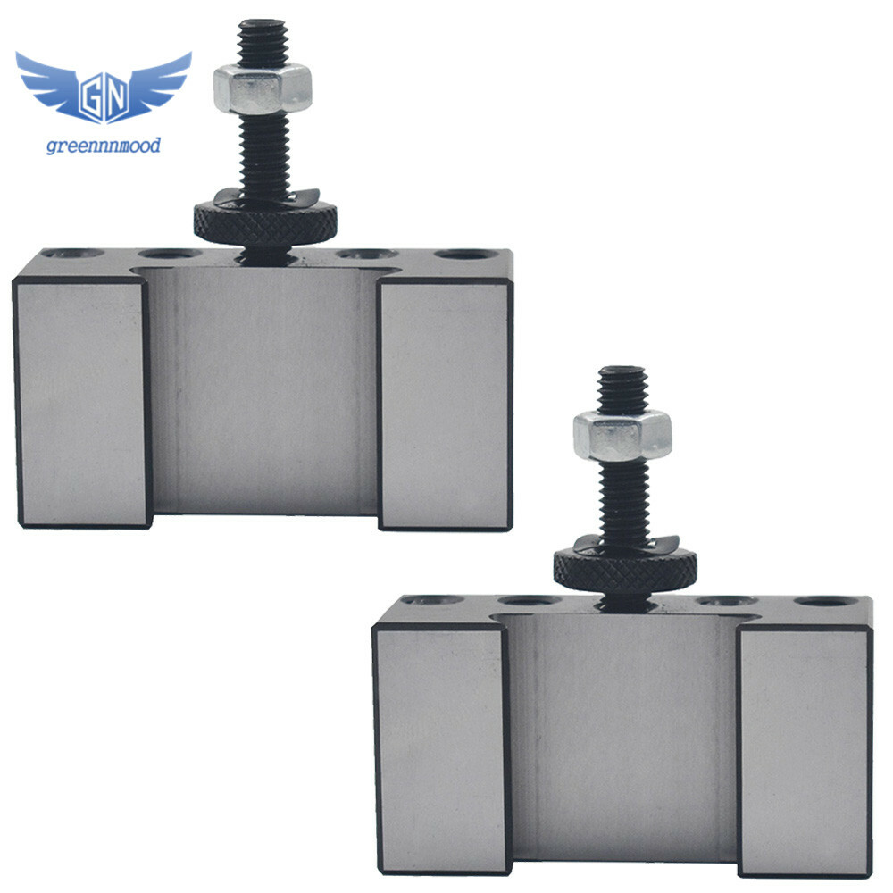 2Pcs OXA #1 250-001 Quick Change Turning Facing Lathe Tool Post Holder