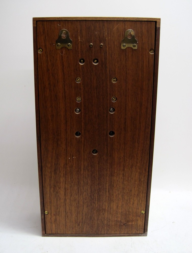 Beautiful Hand Made Solid Walnut Wall Clock Hermle German Movement