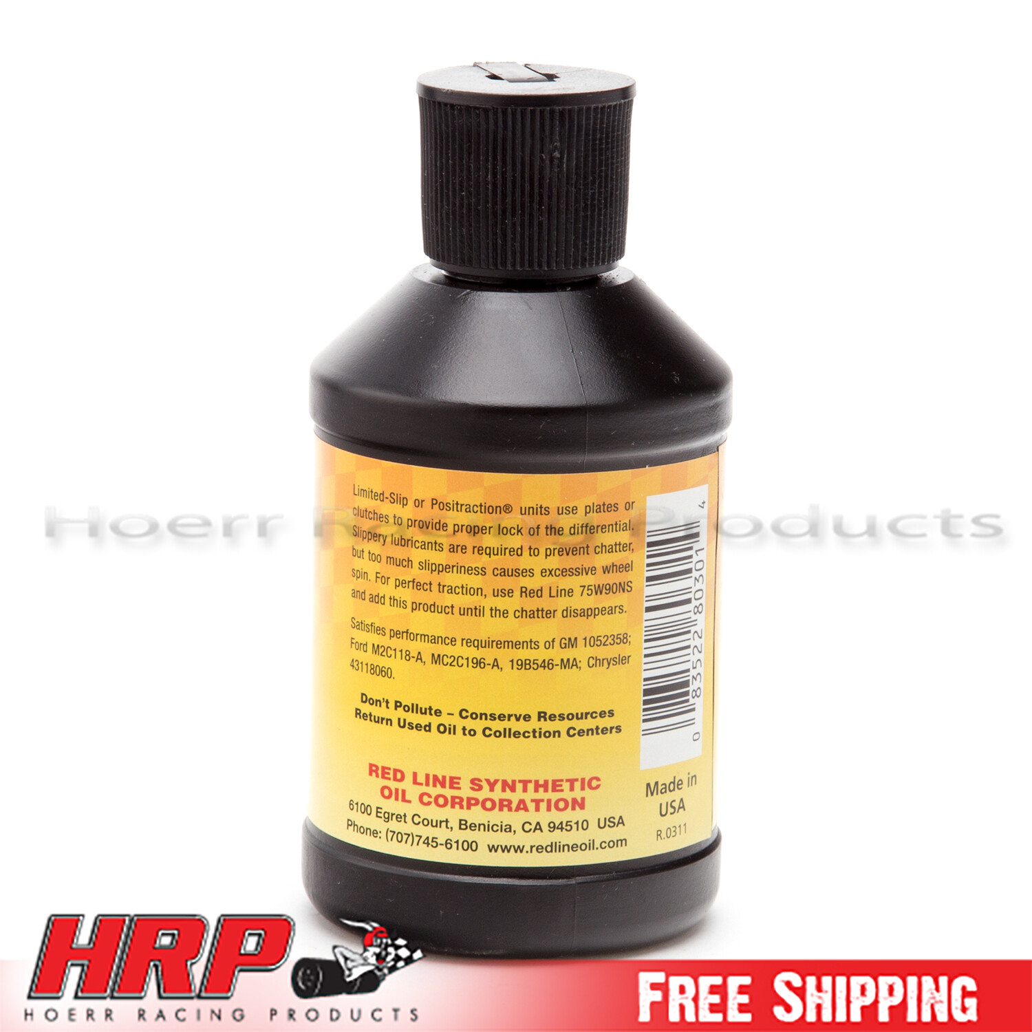 RedLine-Limited Slip Friction Modifier -4 oz - PN: 80301