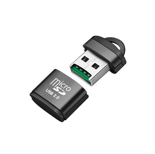 5pcs Mini TF Card Reader Computer USB Fast Speed MicroSD Card Reader With Chain