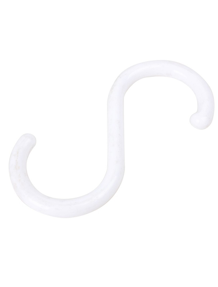3PCS Plastic S Shape Hooks Hangers Clasp for Wardrobe Home Organization