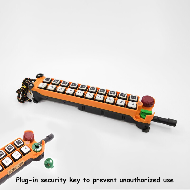 Industrial Crane Remote Control - Wireless 20-Button Radio (Single/Double)