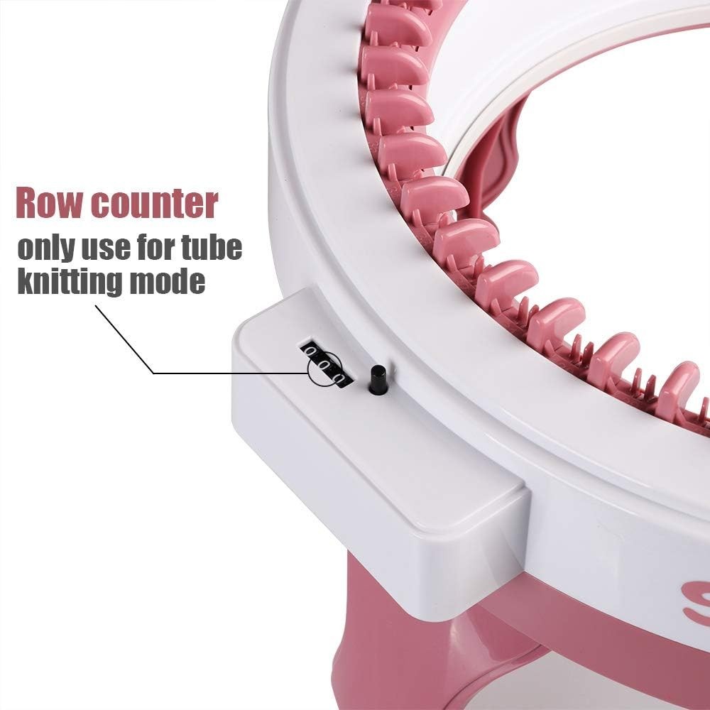 Electric Knitting Loom with Hex Steel Bit Adapter