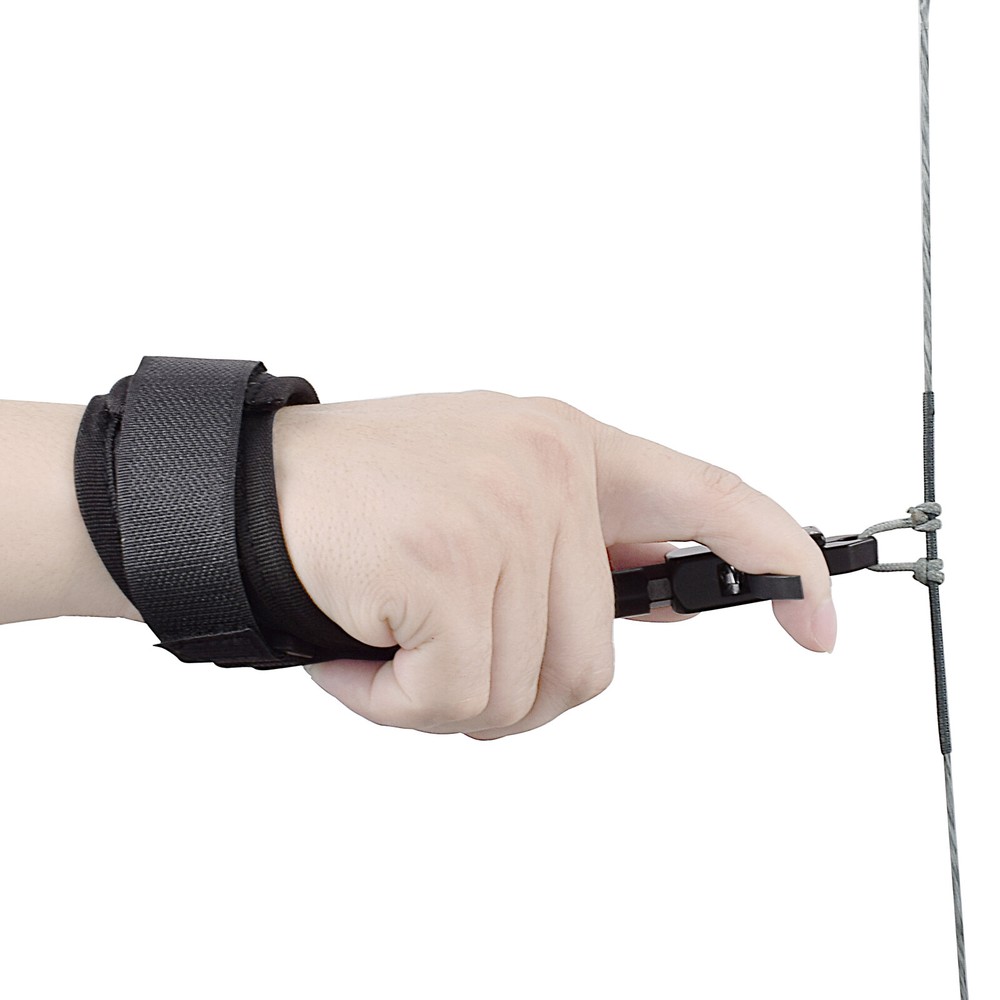 Caliper Release Aid Archery Compound Bow Adult Tools Trigger Wrist Strap 1PCS