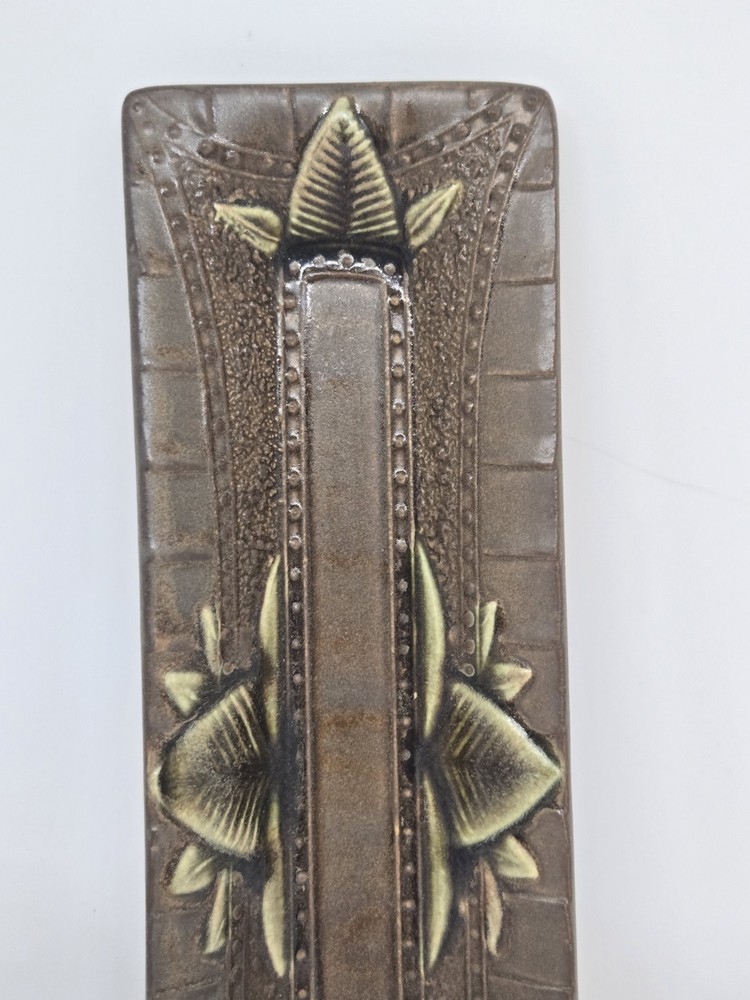 Spector Studios Glazed Pottery Rectangular Trinket Dish READ