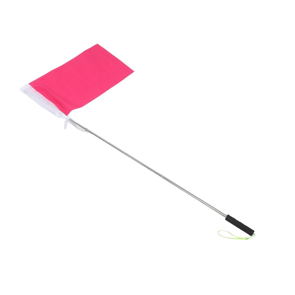 Handheld Tour Guide Flags with Telescopic Flagpole, Bright Color for School