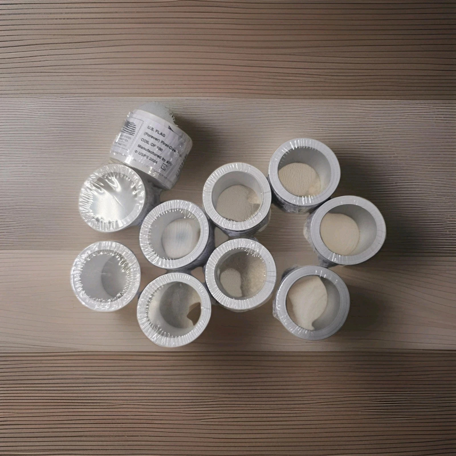 10 ROLLS OF STAMPS use to send anywhere across the USA lot 23