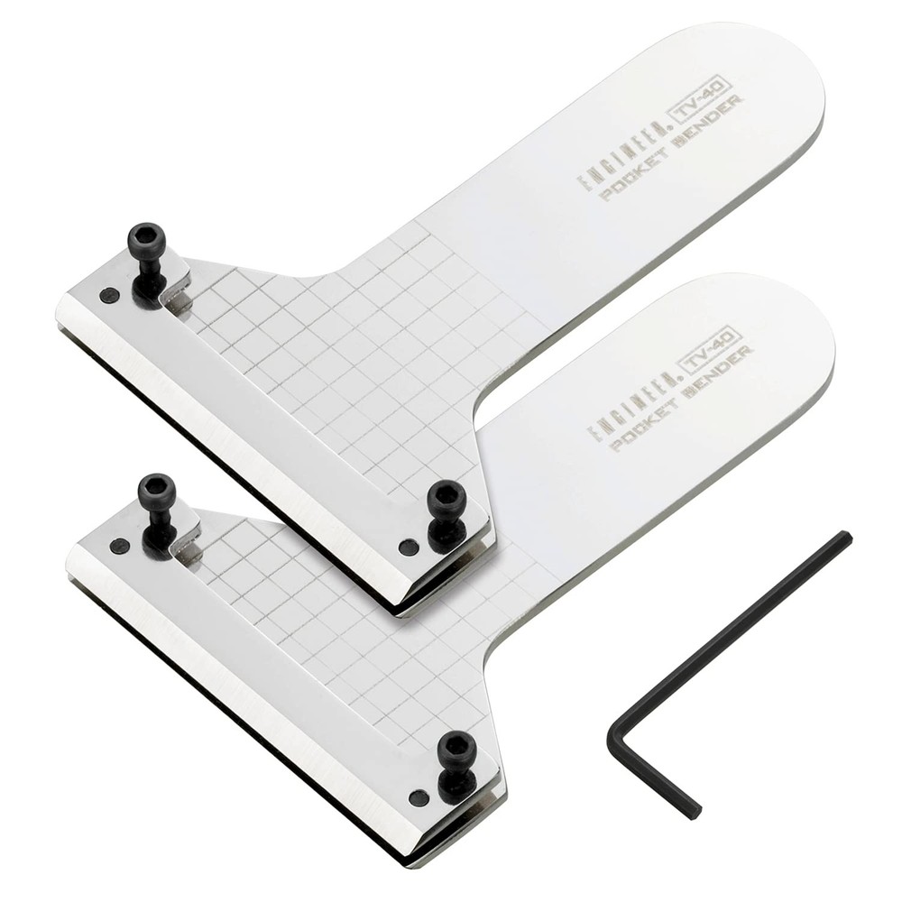 ENGINEER TV-40 Metal Bending Tool, Pocket Bender for Easy Bending