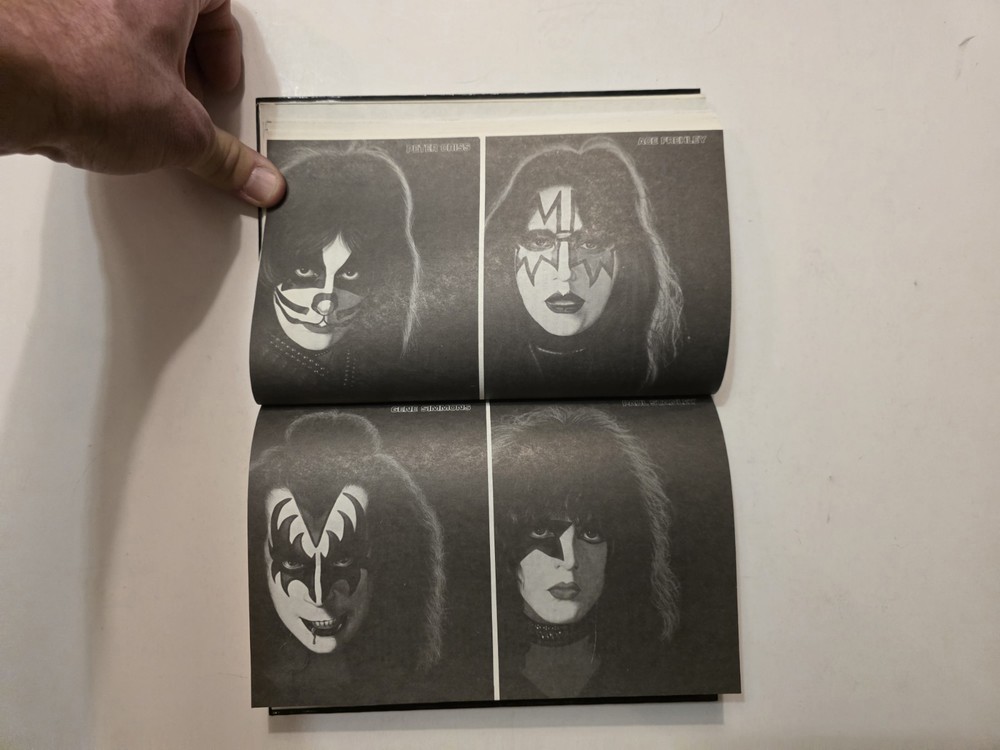 Very Rare Kiss 1978 Italian Rock Music Book