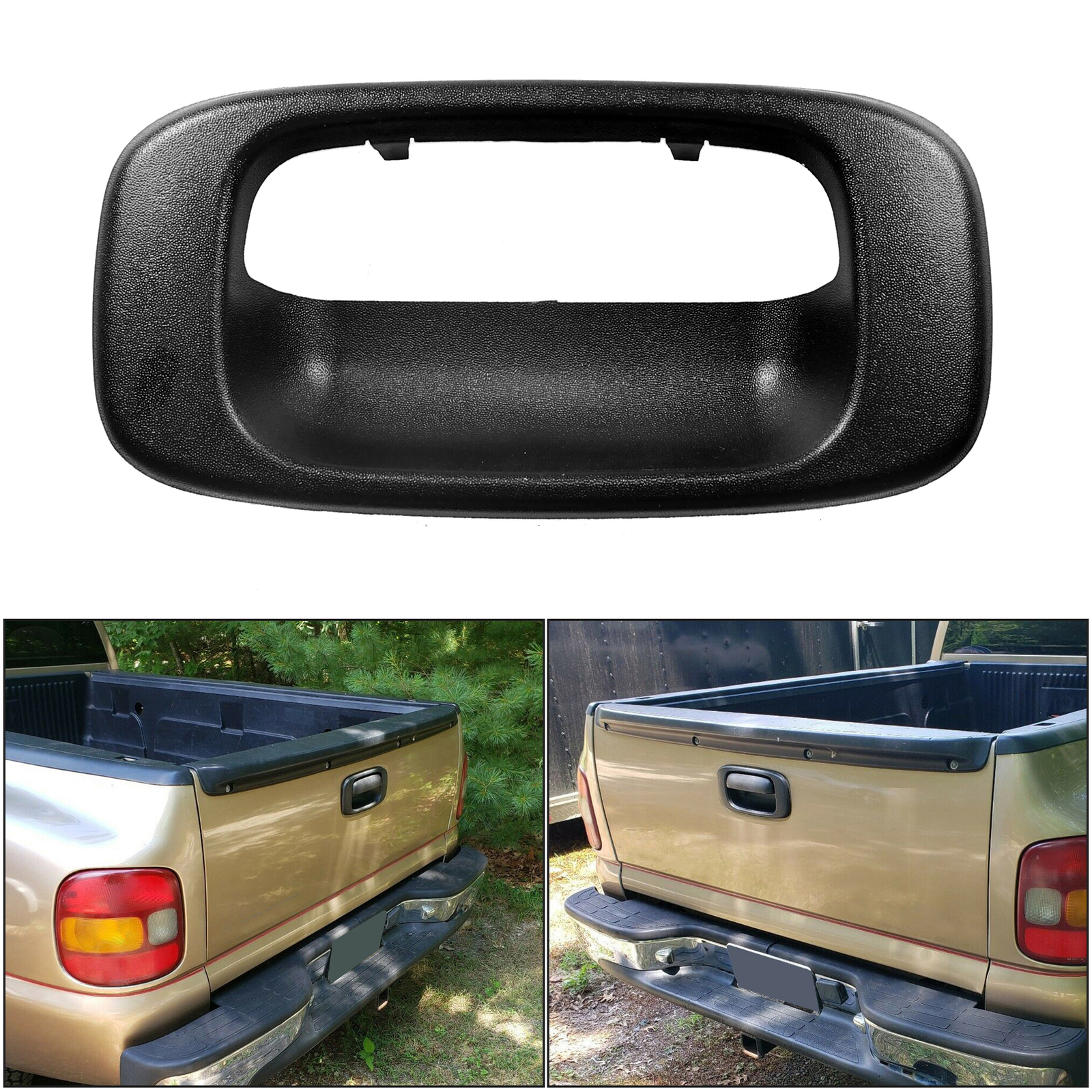 Tail gate Tailgate Handle Bezel Trim For 1999-2007 Chevy Silverado GMC Sierra