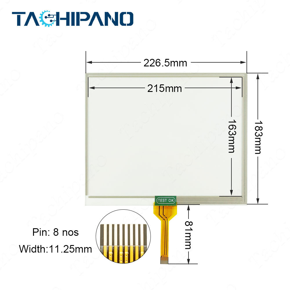 Touch Panel for Beijer E910TD V04452 V03570A Touchscreen Glass