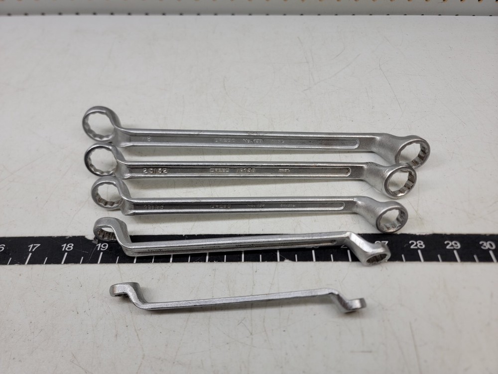 DREBO TOOLS 13B SAE OFFSET BOX END WRENCH SET