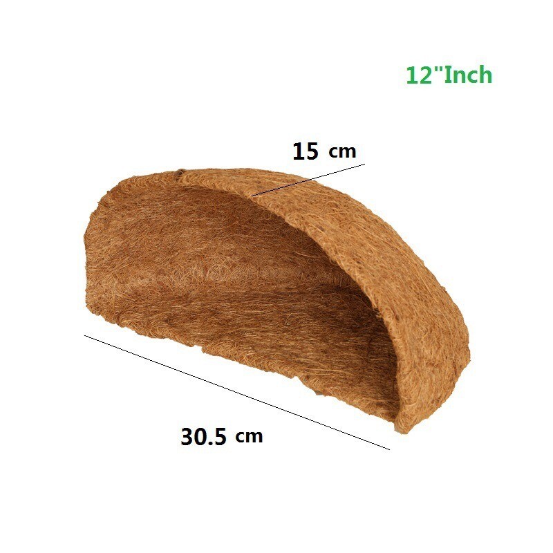Hanging Basket Liners 100% Natural For Planters Coconut Liners