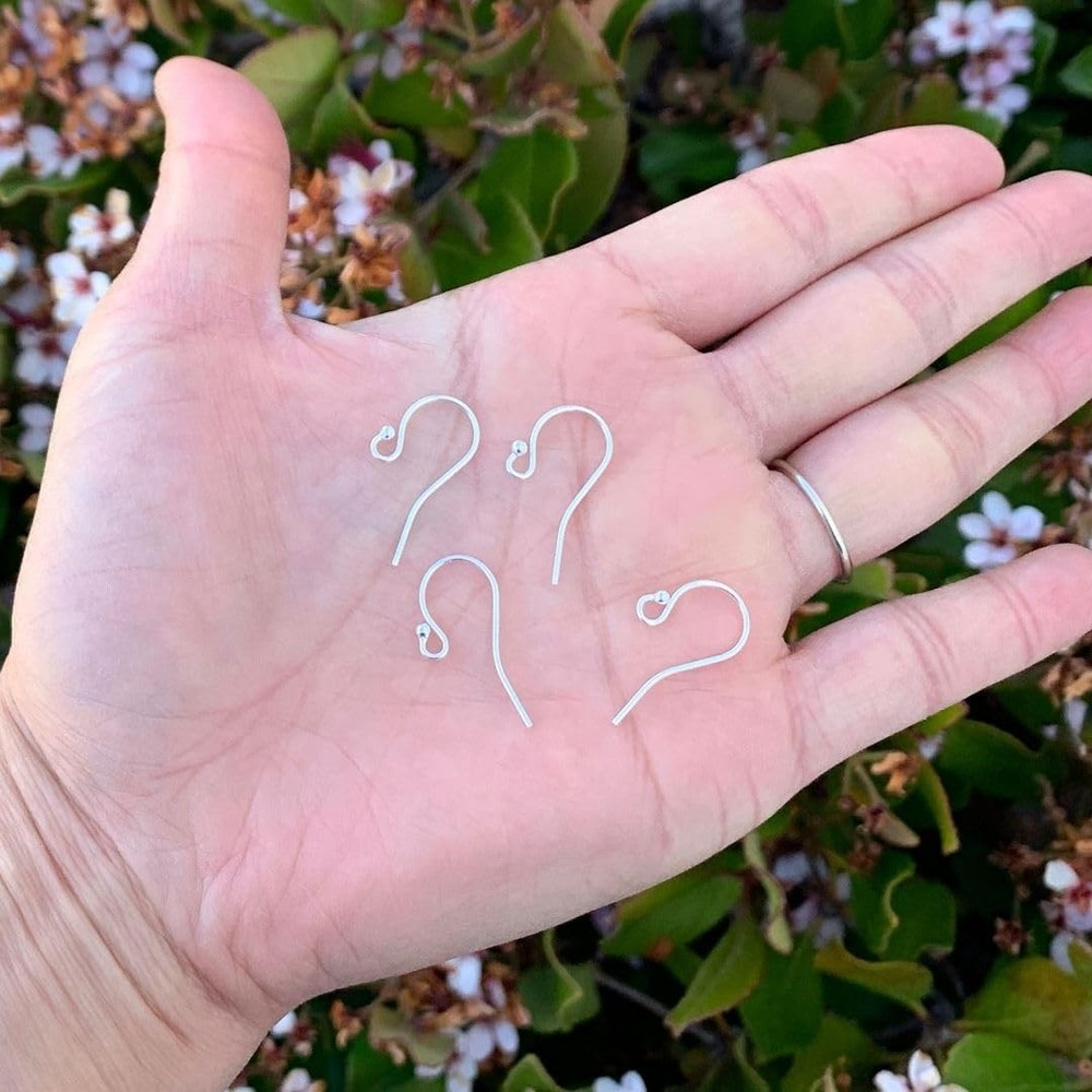 DIY Earring Making Kit with Sterling Silver Hooks
