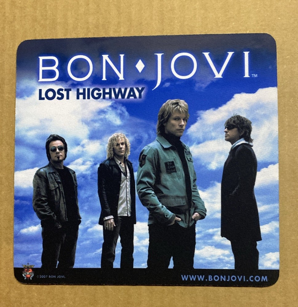 Bon Jovi Mouse Pad Lost Highway Tour