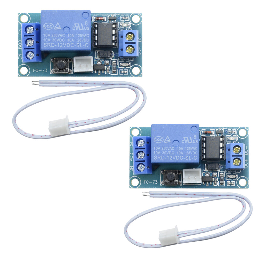 1/5/10PCS 12V Latching Relay Module With Touch Bistable Switch MCU Control