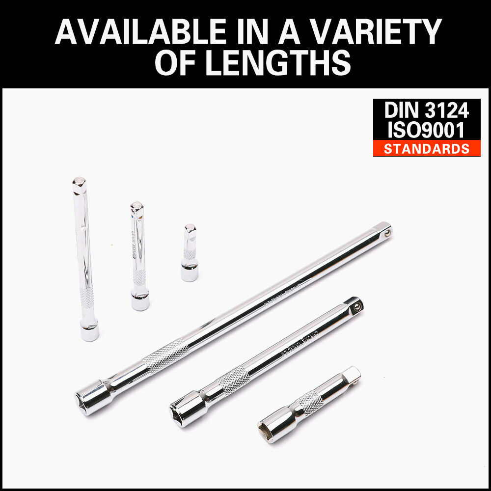 9pc 1/4 3/8 1/2 Drive Extensions Extend Bars Set Ratchet Sockets Wrenches