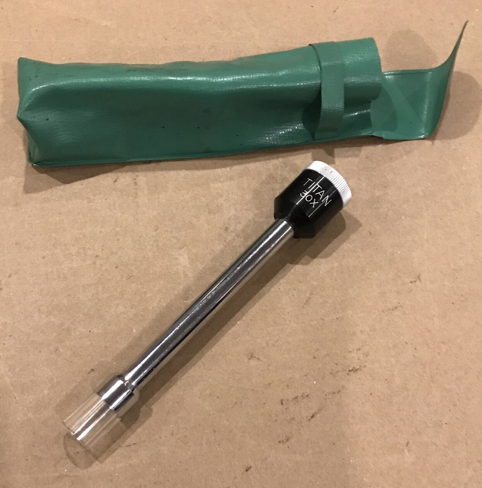 Titan 30X Direct Measuring Handheld Pocket Microscope -  Missing Eyepiece