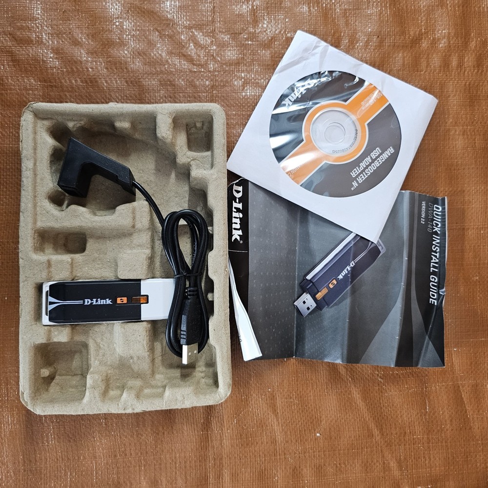 D-Link Range Booster N USB Adapter N300. DWA 140