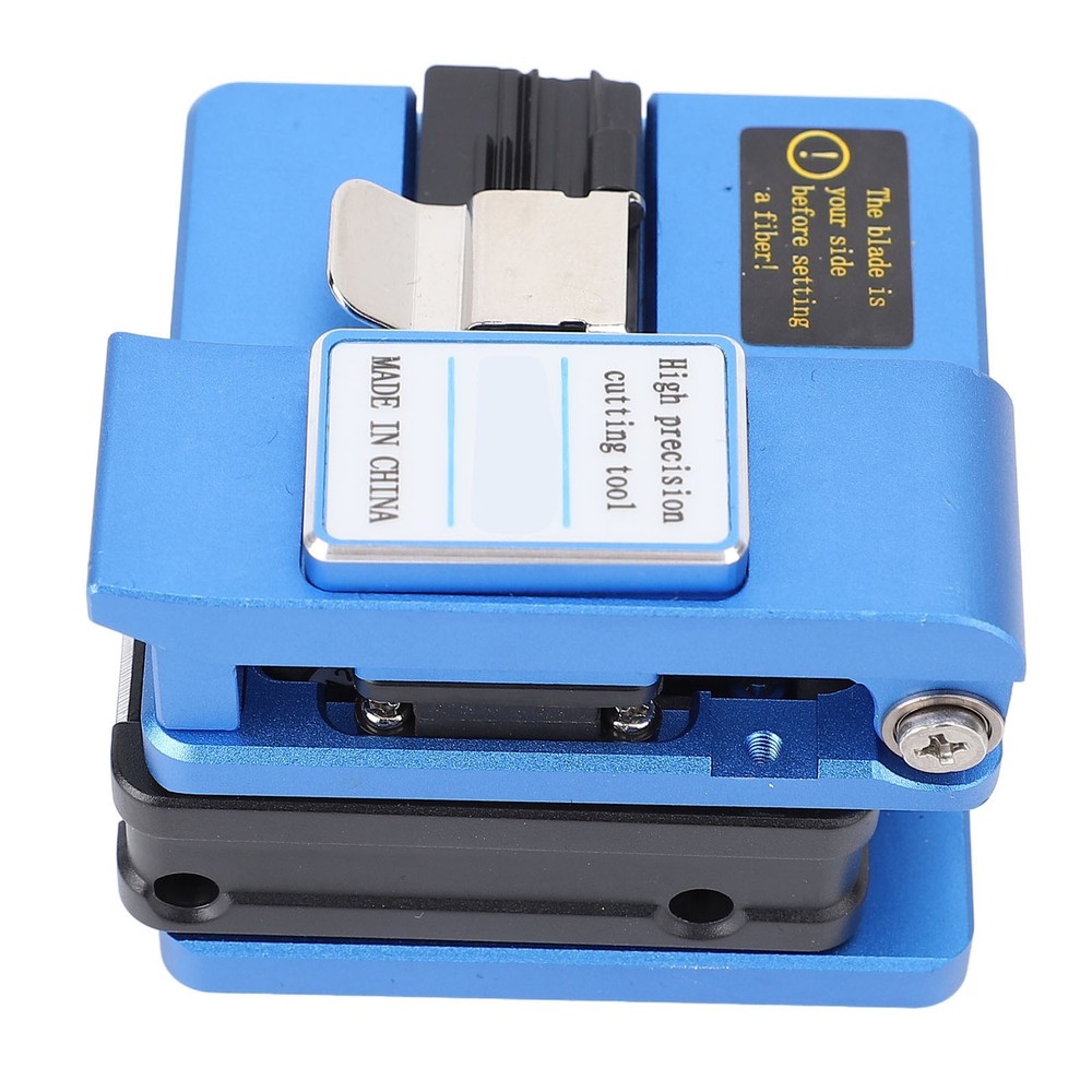 Fiber Hot Melt Cutting Machine Optical Cleaver FTTH Wire Cutter Tool Blue
