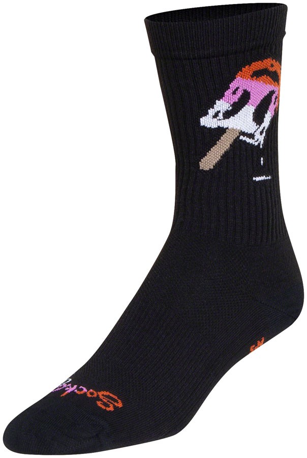 SockGuy Neo Crew Socks - 6", Small/Medium