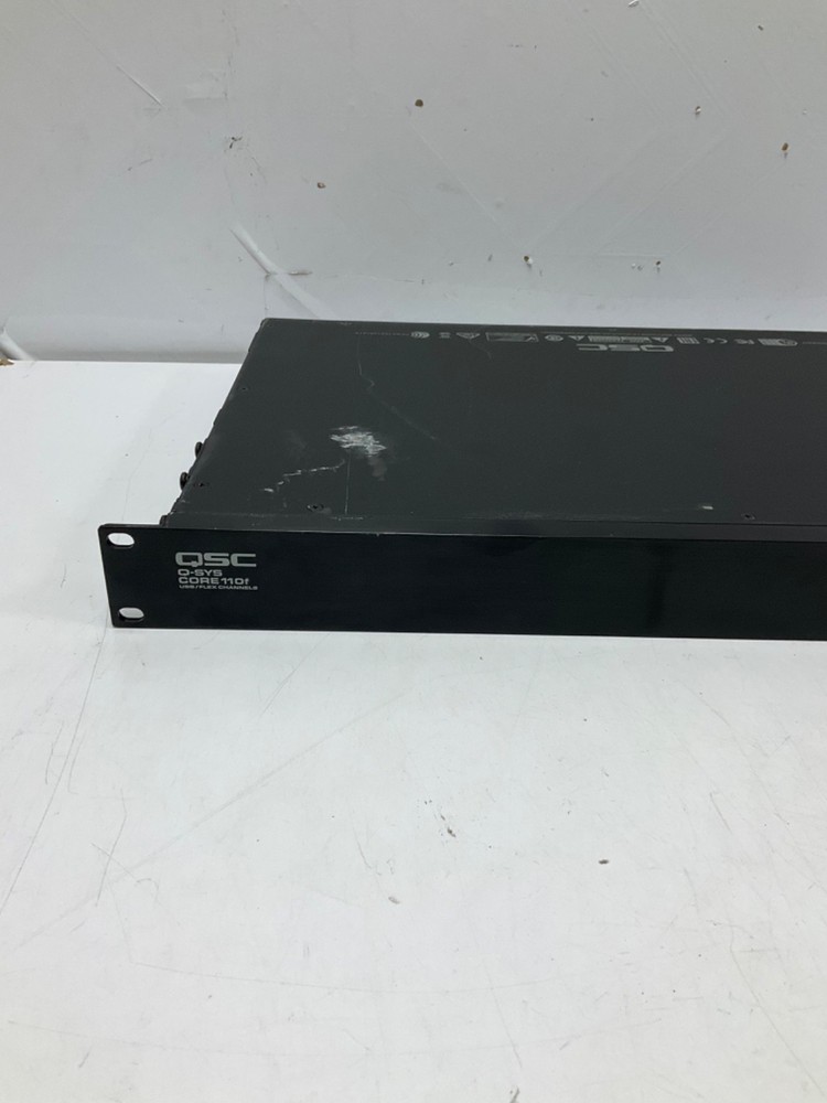 QSC Q-SYS CORE 110F USB/FLEX CHANNELS